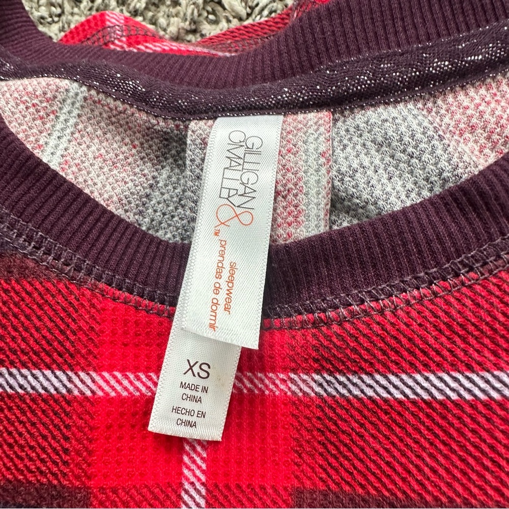 Gilligan & O’Malley Women’s Thermal Christmas Pajama Set - Picture 4 of 4